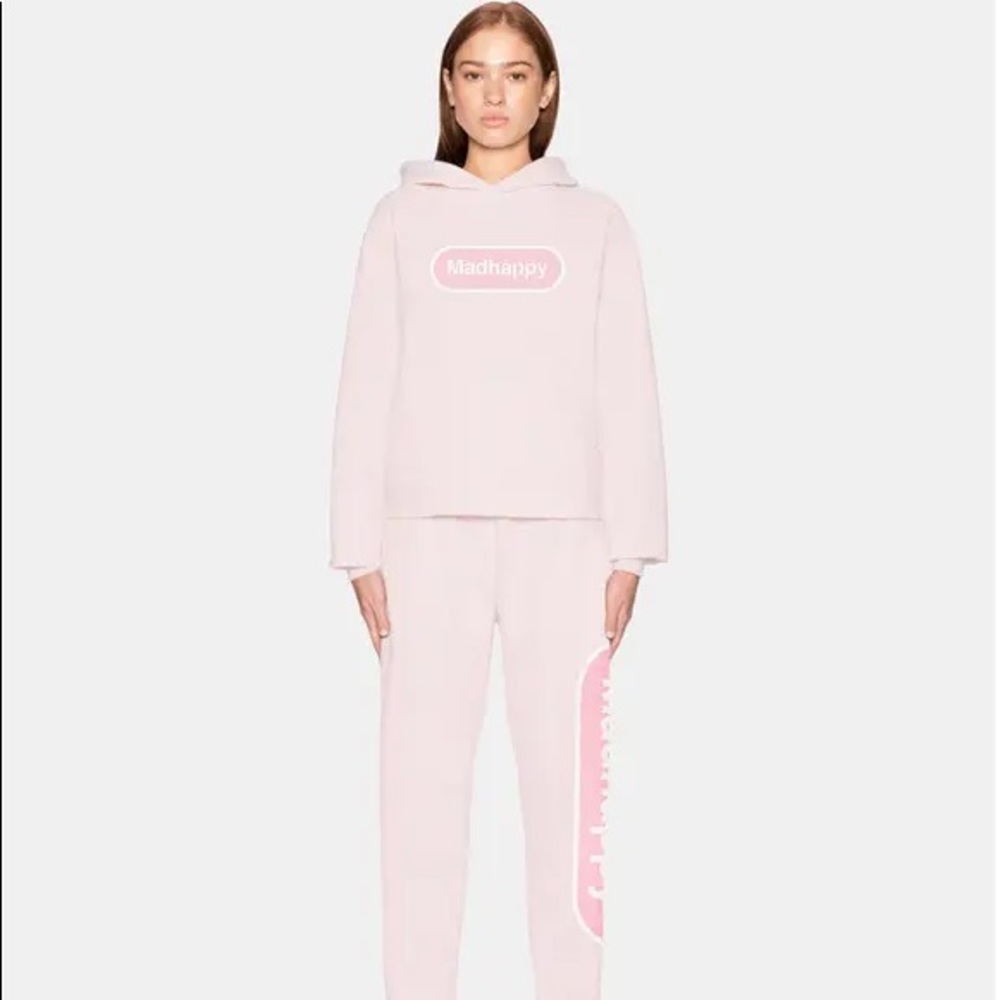 Madhappy Classics French Terry Pink Hoodie/Sweatshirt